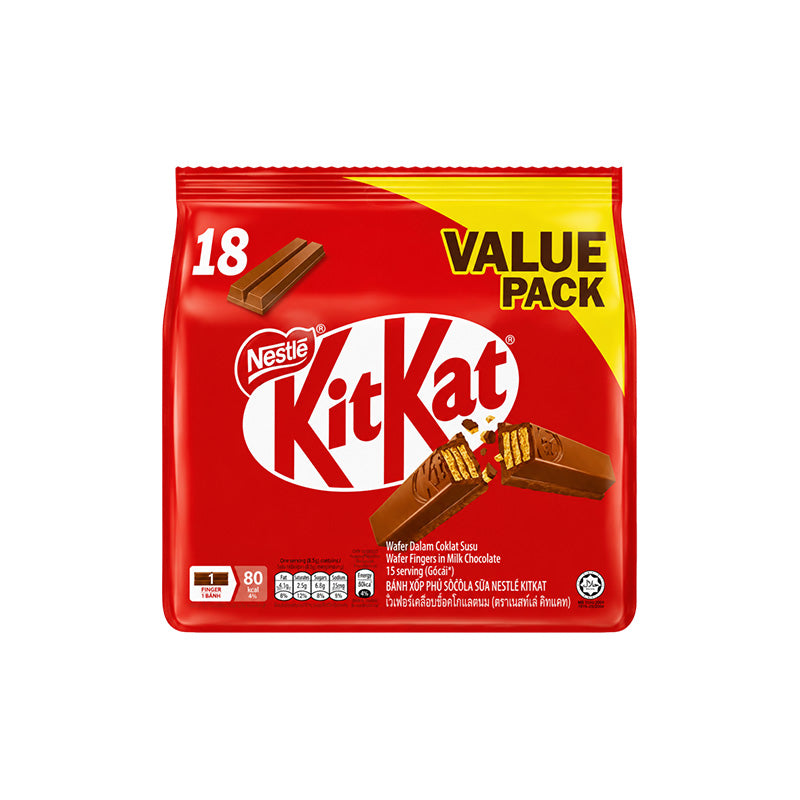 NESTLE Kit Kat 2F SHAREBAG VPACK 18*15G