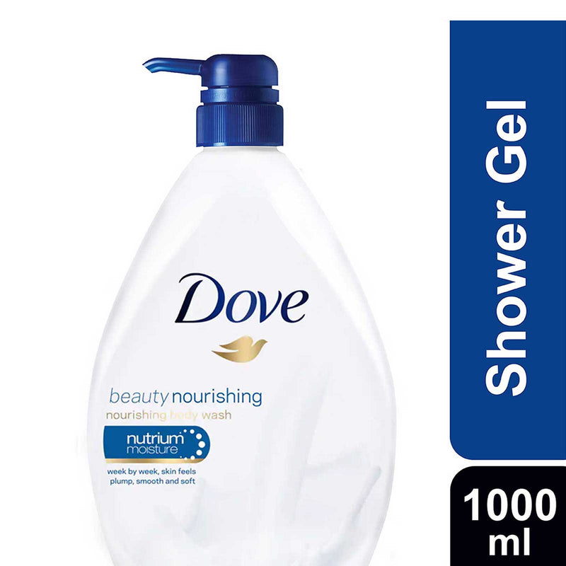 DOVE Beauty Nourishing Body Wash 1L