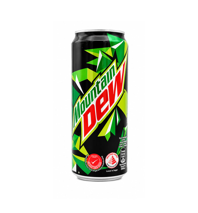 MOUNTAIN DEW Citrus Flavoured Carbonated Soft Drink 320ML