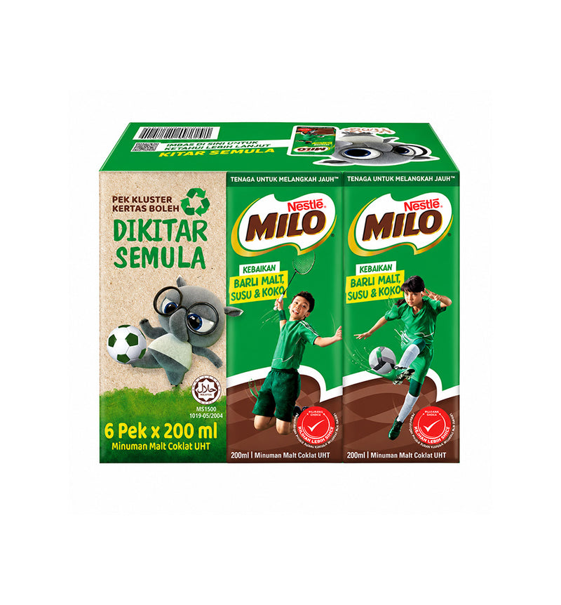 NESTLE MILO 6 Packs*200ML