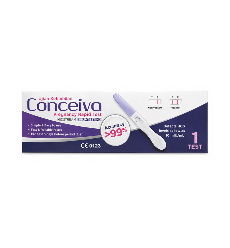 CONCEIVA Pregnancy Rapid Test Midstream Self-Testing 1S