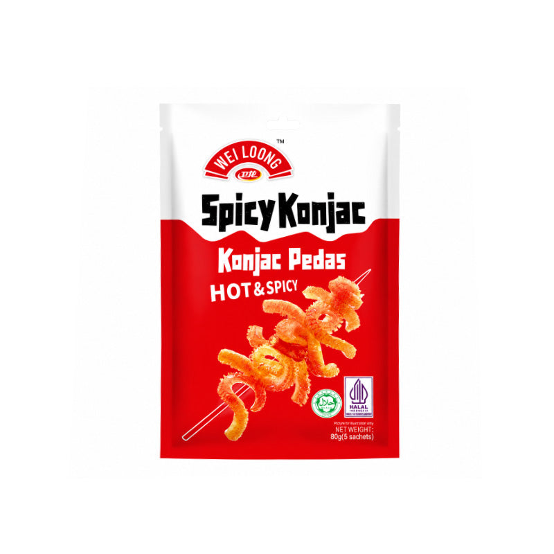 WEI LOONG	Spicy Konjac Snack 80G