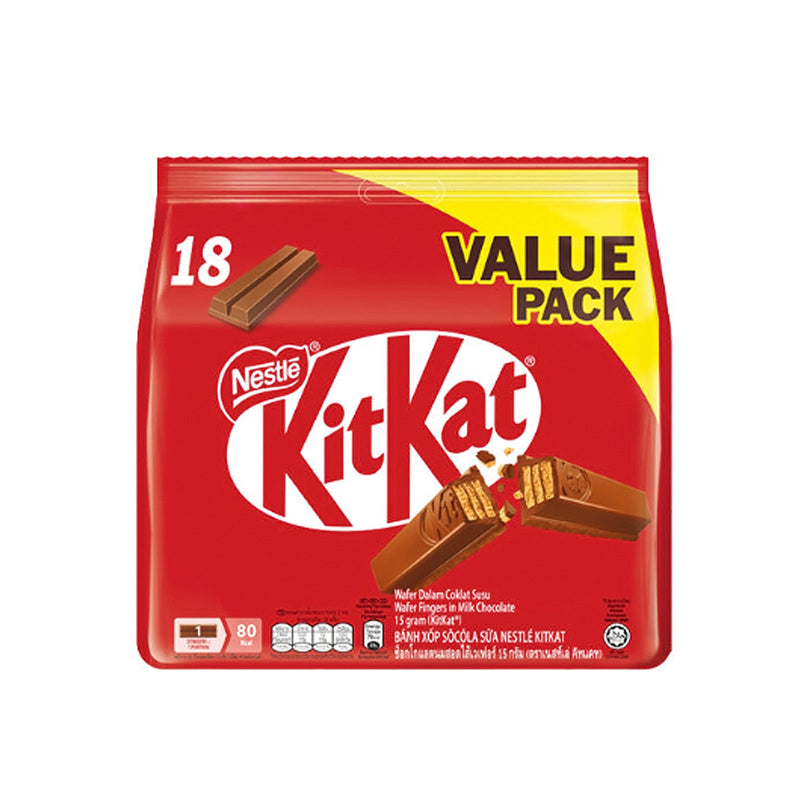 NESTLE KIT KAT 2F SHAREBAG VPACK 18S*15G