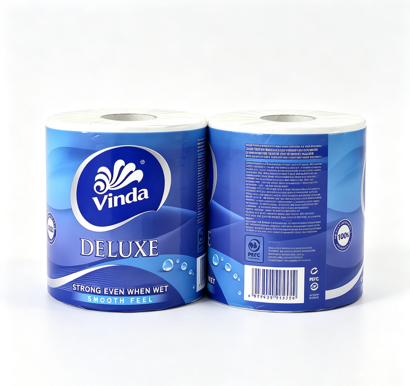 VINDA Deluxe Smooth Feel 3-Ply Toilet Roll 1S