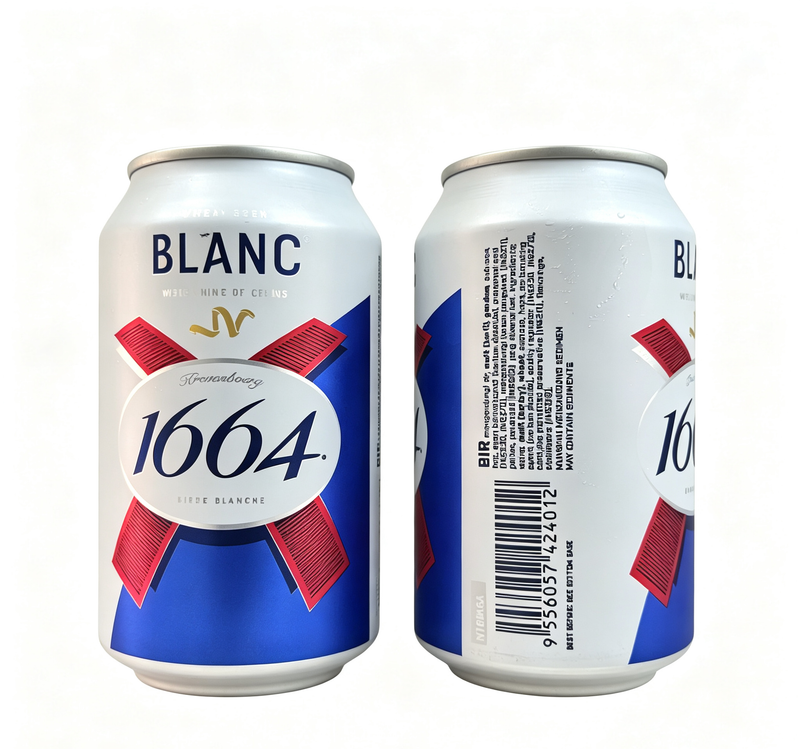 1664 KRONENBOURG 1664 Blanc Wheat Beer 320ml