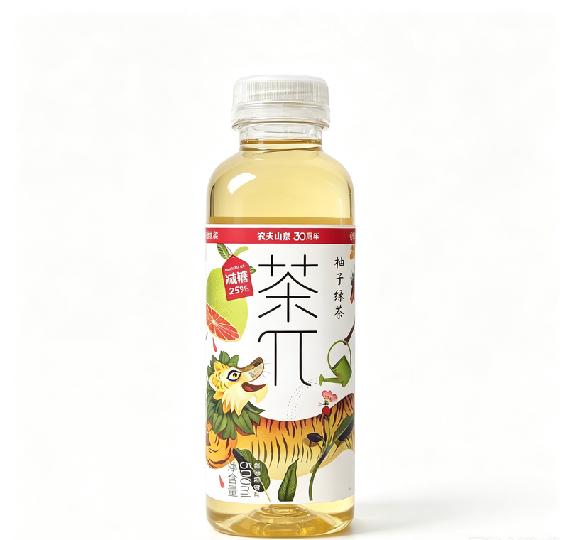 NONGFU SPRING	Tea‑π Pomelo Green Tea	500ML