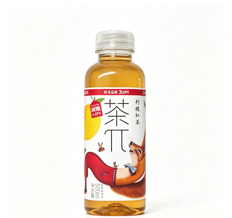 NONGFU SPRING	Tea‑π Lemon Black Tea 500ML