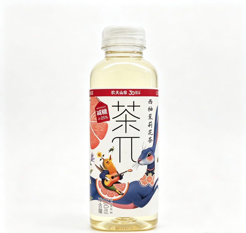 NONGFU SPRING	Tea‑π Grapefruit Jasmine Tea	500ML