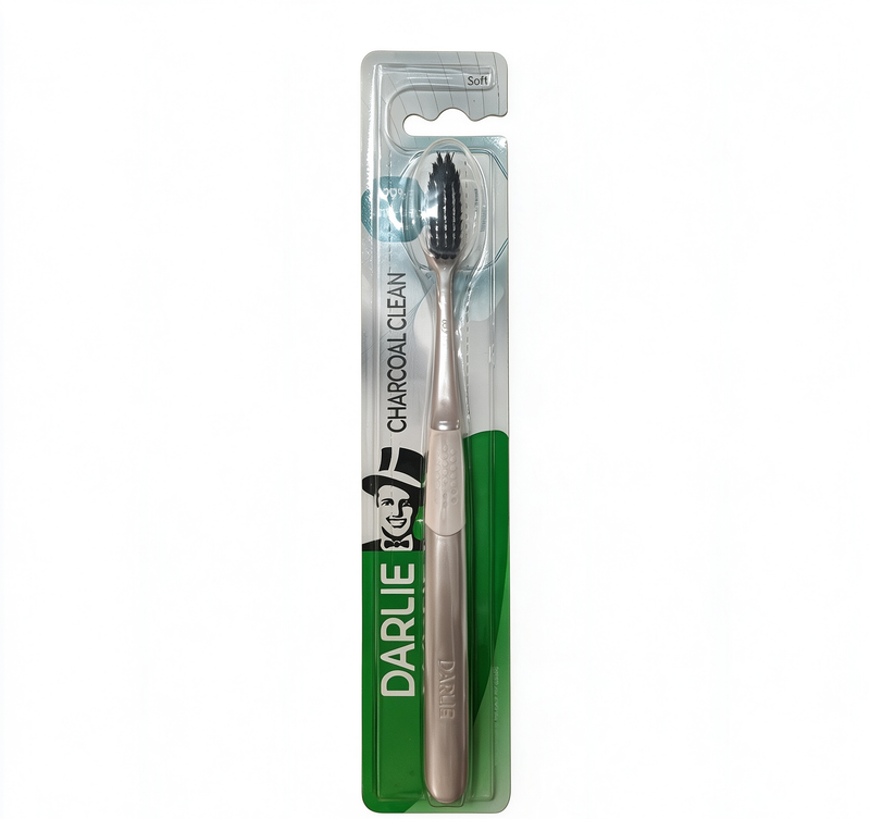 DARLIE TBRUSH CHARCOAL(S)1S Order note: Both colours of the Darlie Charcoal Clean toothbrushes are required.——白 1S