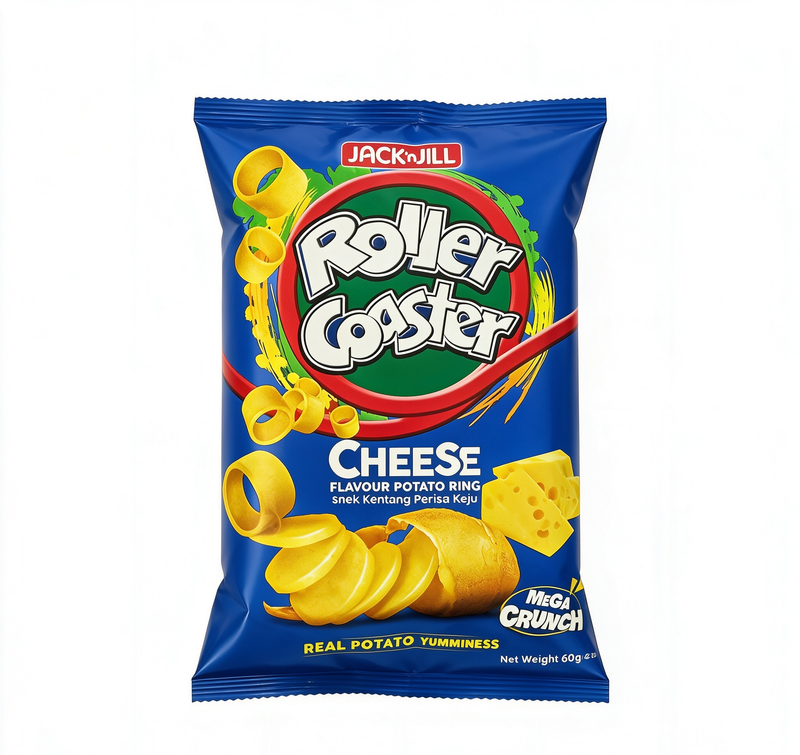 JACK`N JILL RollerCoaster CHEESE 60G