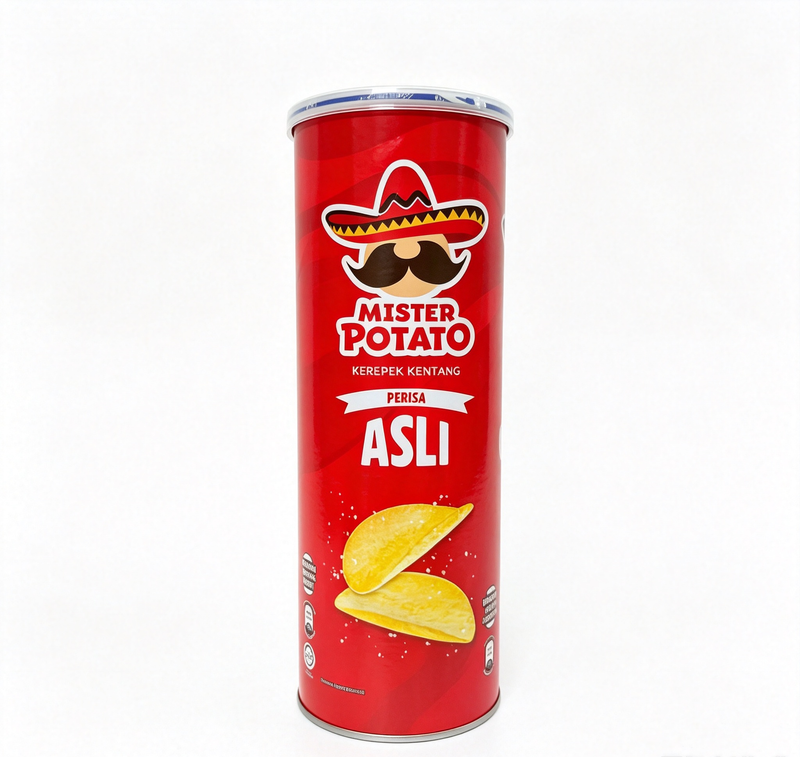 MISTER POTATO Potato Crisps PERISA ASLI 125G