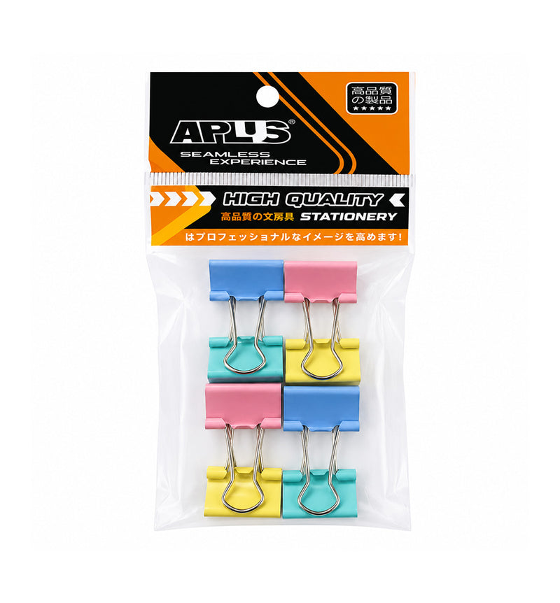 APLUS Colour Binder Clip (Model CBC-1908, 19mm)	8S-19mm