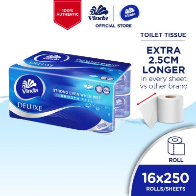 VINDA Vinda Deluxe Smooth Feel 3-Ply Toilet Roll 1S