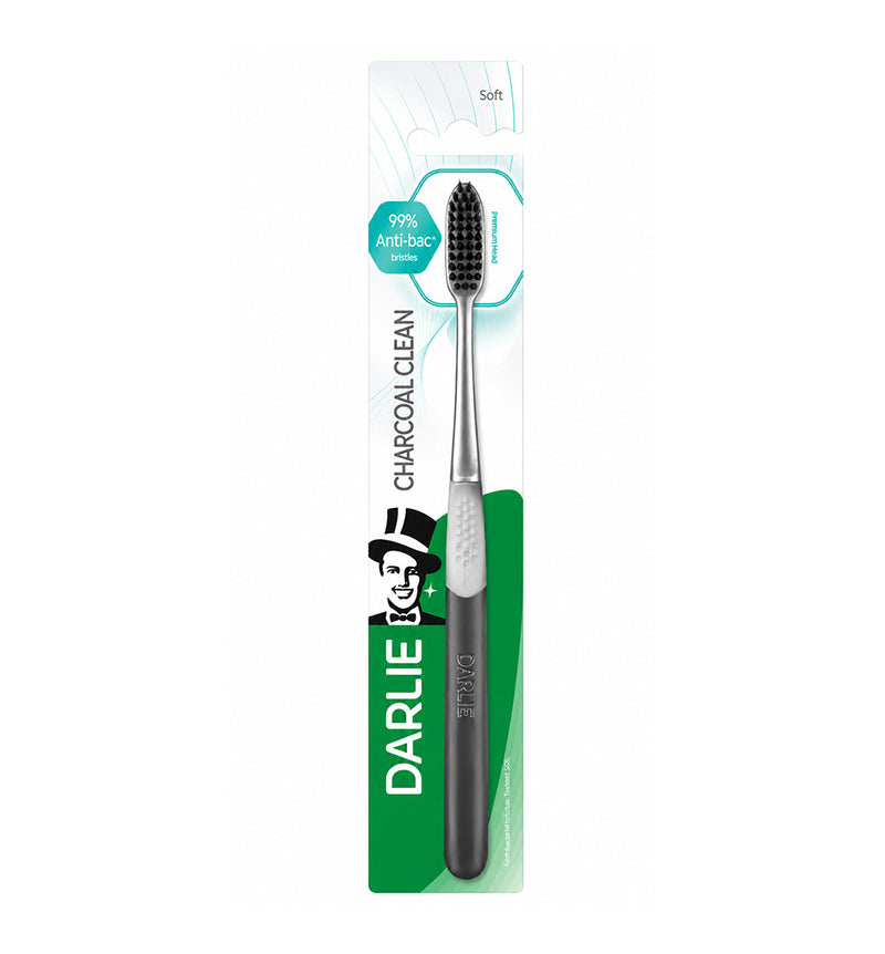 DARLIE TBRUSH CHARCOAL(S)1S Order note: Both colours of the Darlie Charcoal Clean toothbrushes are required.——灰 1S