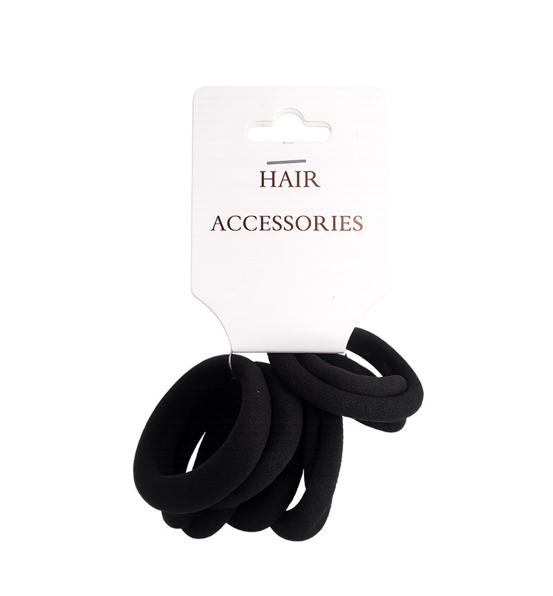 BEEGOBUY Black Fabric Hair Ties	7S