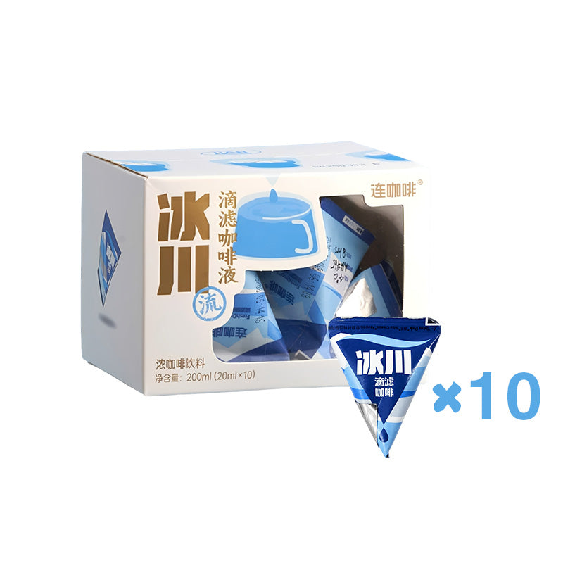 LIAN COFFEE Iced Drip Flavor Coffee Concentrate (10 Pack)  200ml (20ml × 10)
