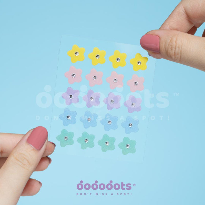 DODODOTS	Pretty Petals Watercolour Flower Tea Tree Oil Beauty Pimple Patches	20S