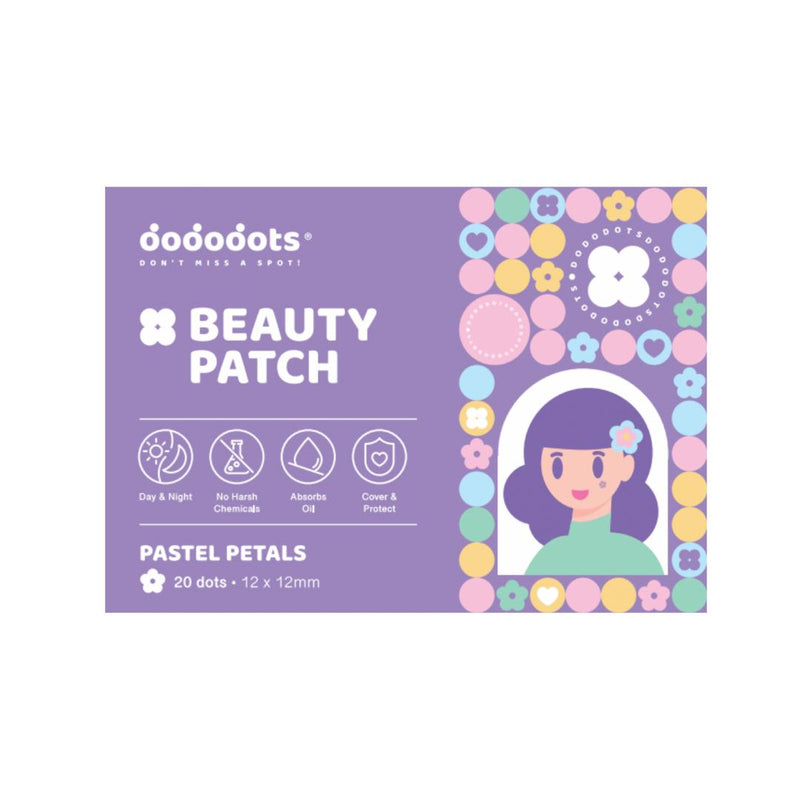 DODODOTS	Pretty Petals Watercolour Flower Tea Tree Oil Beauty Pimple Patches	20S