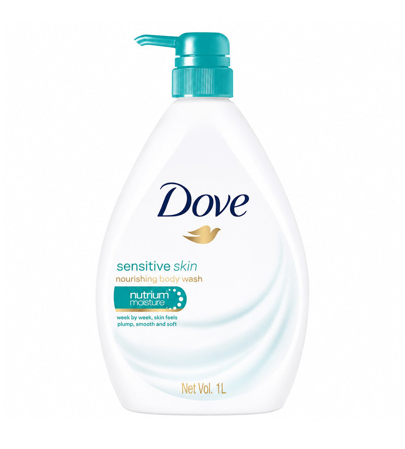 DOVE Sensitive Skin Nourishing Body Wash 1L