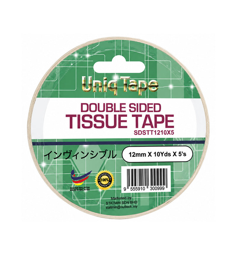 UNIQ TAPE Double Sided Tissue Tape 1S