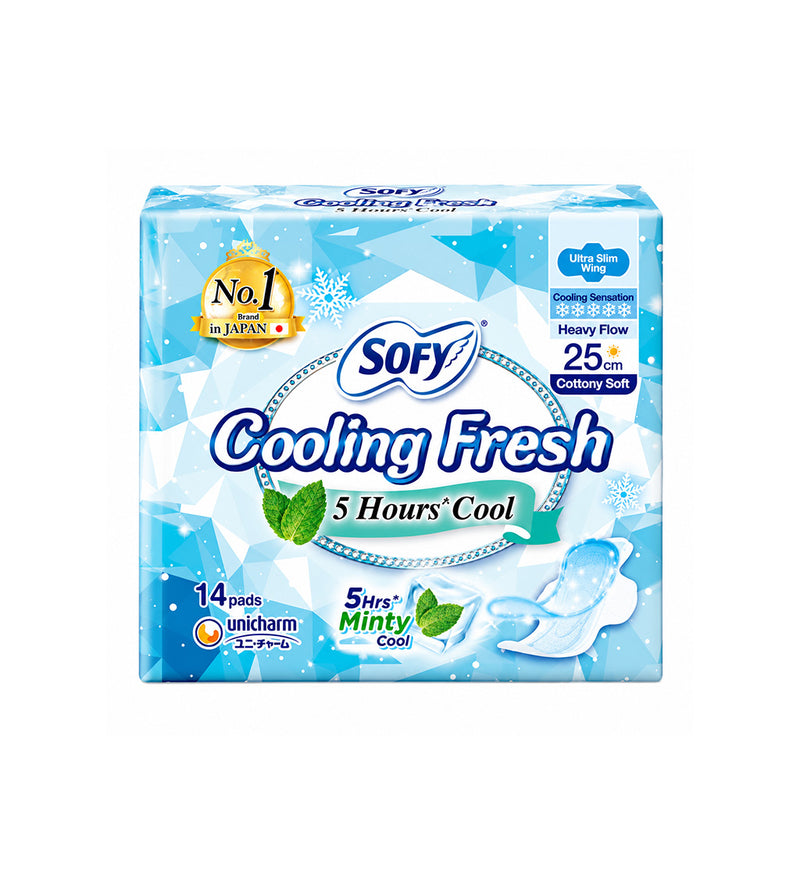SOFY Cooling Fresh Refreshing Mint 25CM*14
