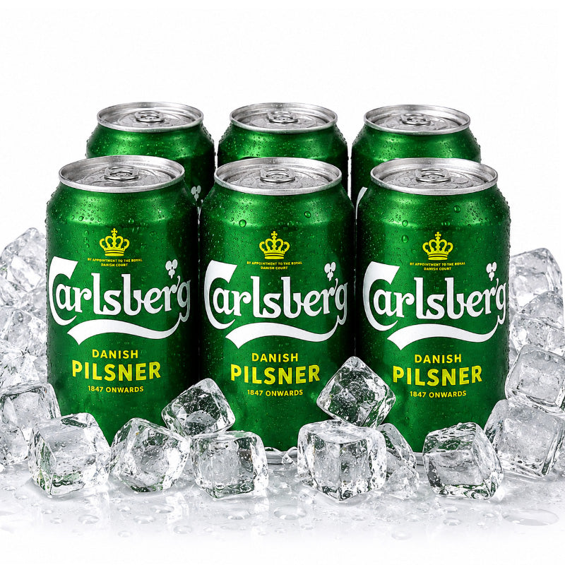 CARISBERG Danish Pilsner Beer 320ml Can