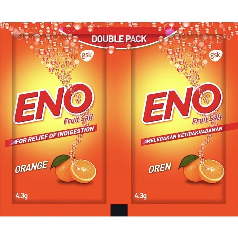 ENO ENO Orange Flavour Effervescent Powder Sachet 4.3G