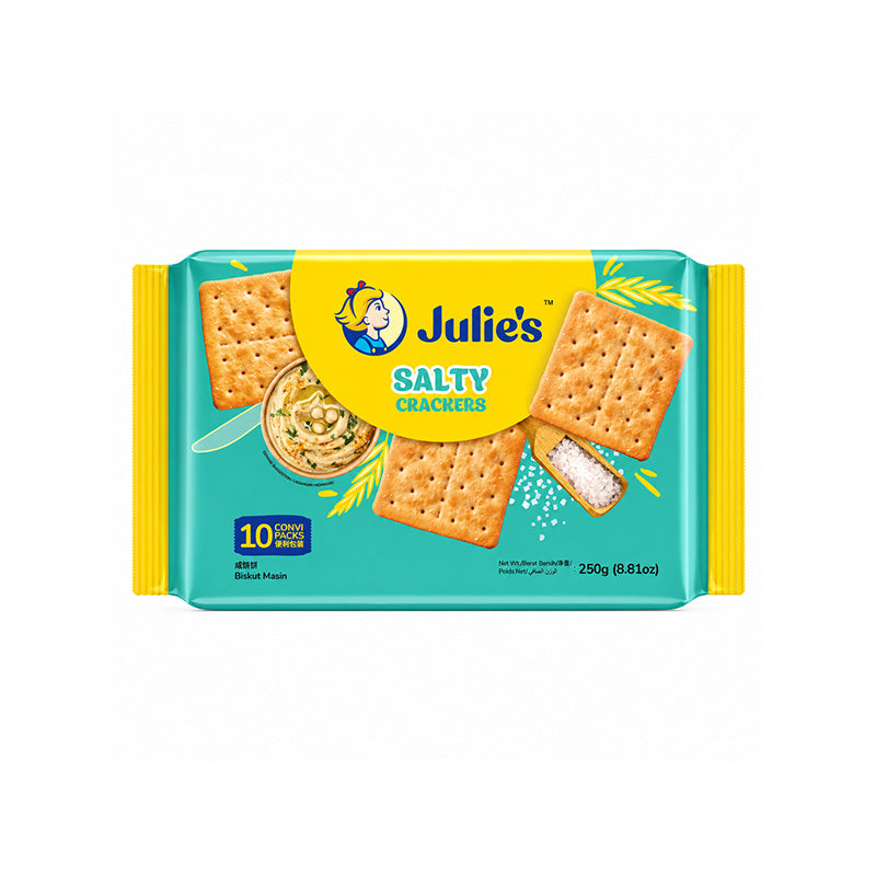 JULIE`S Salty Crackers 10 Convi Packs 250g