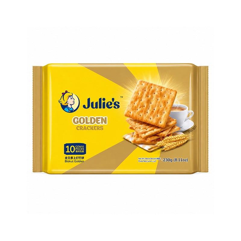 JULIE`S Golden Crackers 10 Convi Packs 230g