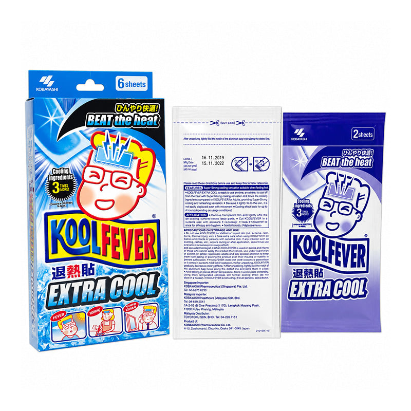 KOOLFEVER Extra Cool Cooling Gel Sheet 6S