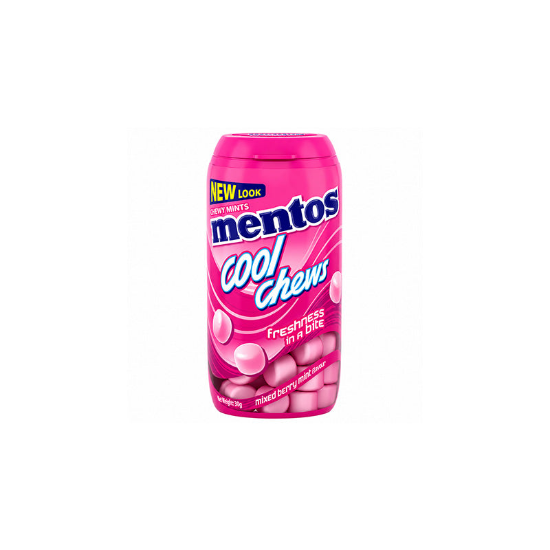 MENTOS Cool Chews Mixed Berry Mint Chewy Mints 30G