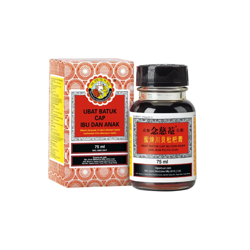 UBAT BATUK CAP IBU DAN ANKA 75ML