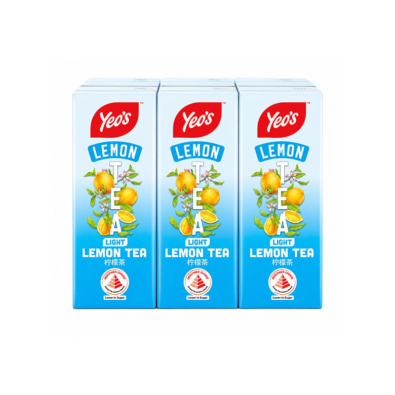 YEO'S Less Sugar Tetra Pack Drink 250ml × 6 Pack