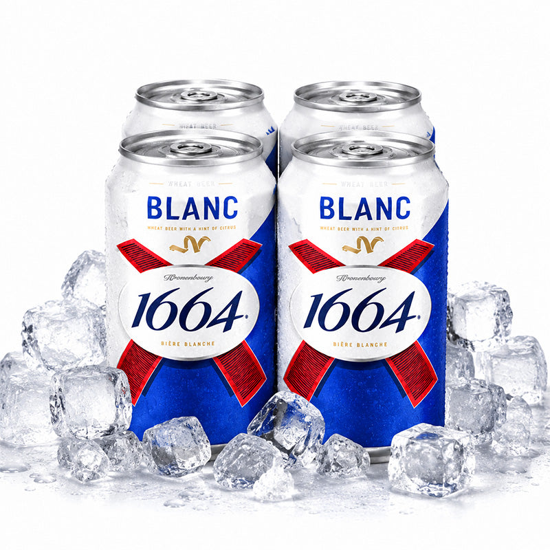 1664 KRONENBOURG 1664 Blanc Wheat Beer 320ml