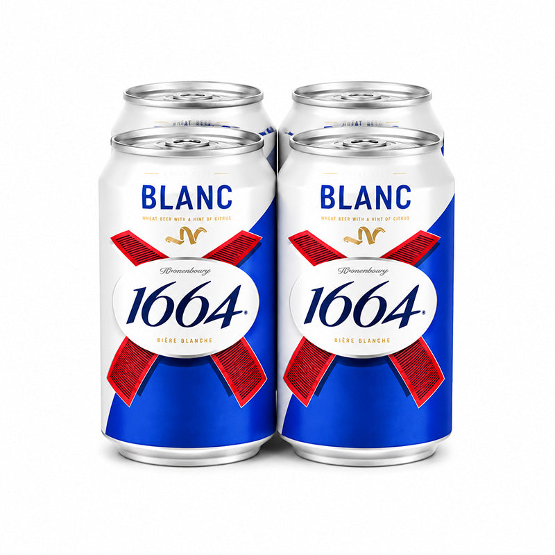 1664 KRONENBOURG 1664 Blanc Wheat Beer 320ml