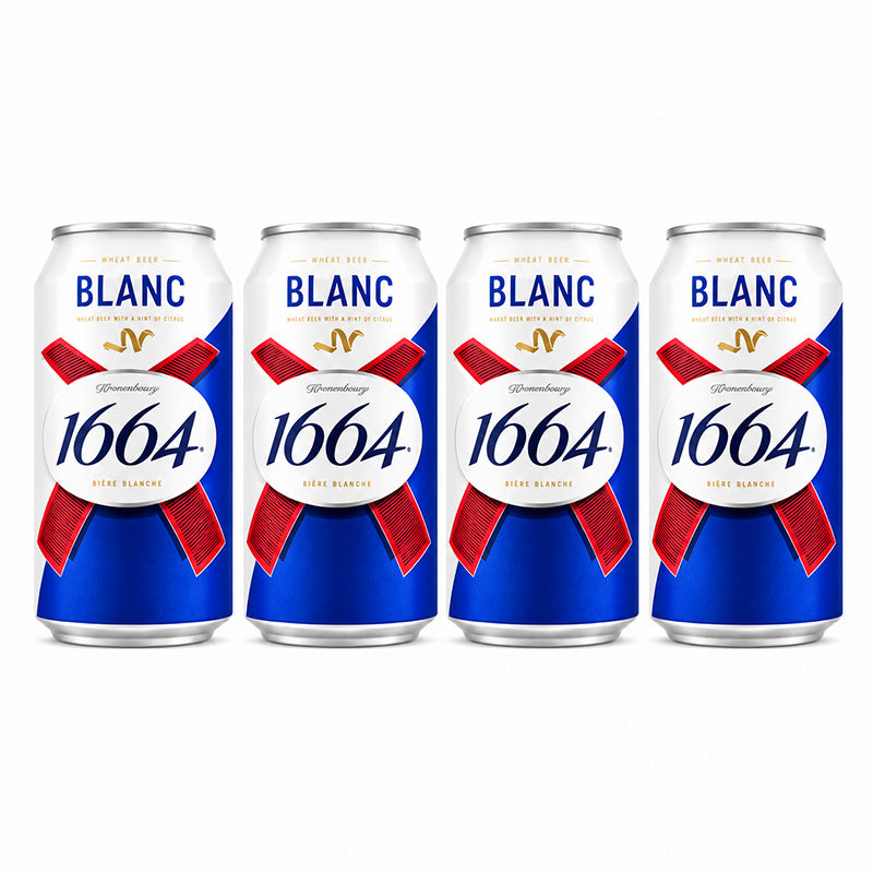1664 KRONENBOURG 1664 Blanc Wheat Beer 320ml