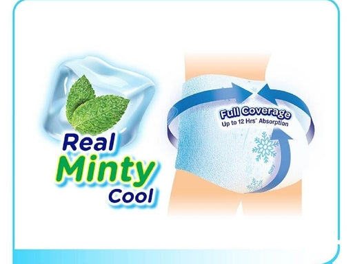 SOFY	Comfort Nite Cool 360 Panty Mint Cooling Overnight Period Underwear Size L- XL*2