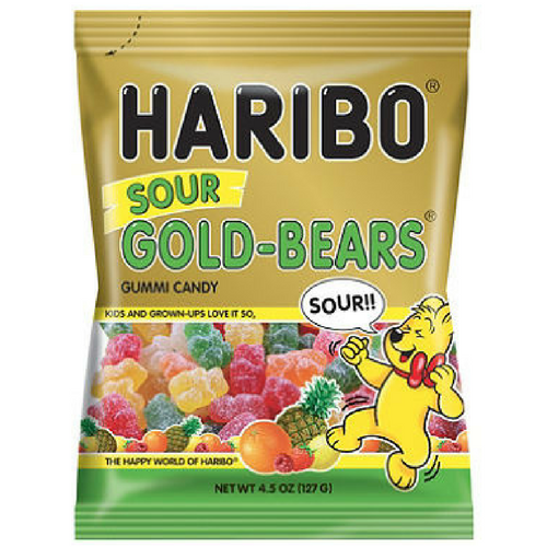 HARIBO SOUR GOLDBEARS 80G