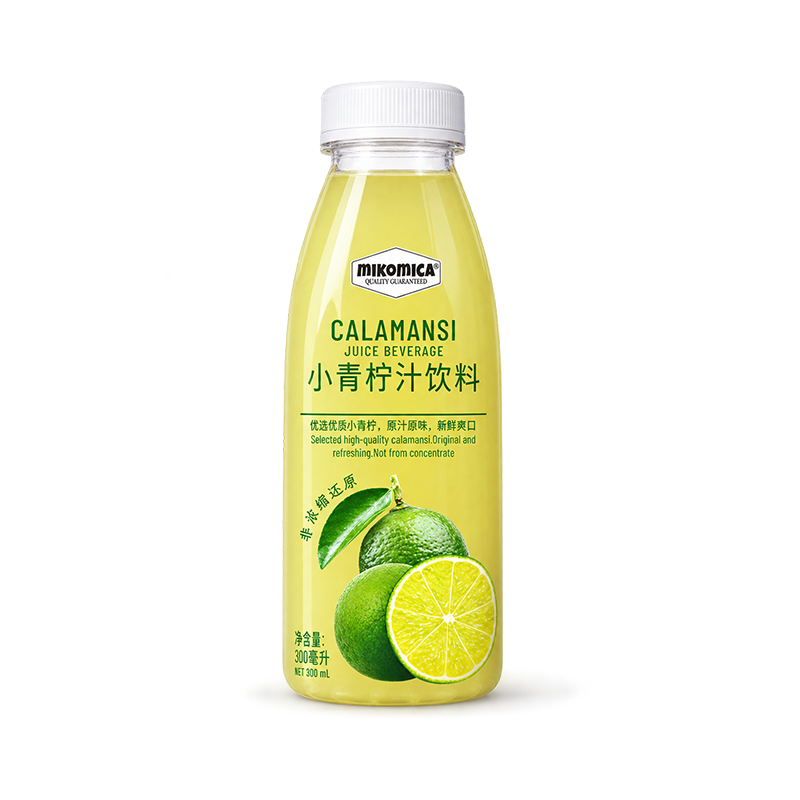 mikomika Calamansi Juice Drink 300mL, Fresh Squeezed Calamansi Beverage