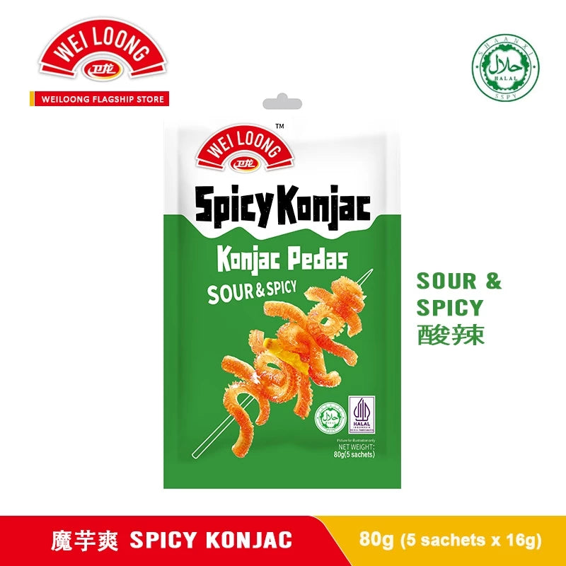 WEI LOONG WEI LOONG Sour & Spicy 80G
