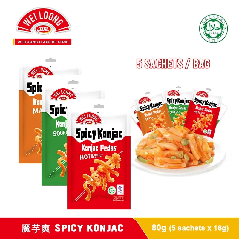 WEI LOONG WEI LOONG Sour & Spicy 80G