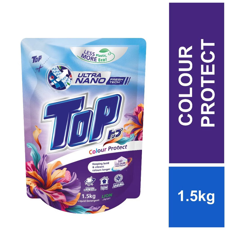 TOP TOP Ultra Nano Fresh Tech Colour Protect Liquid Detergent 1.5KG