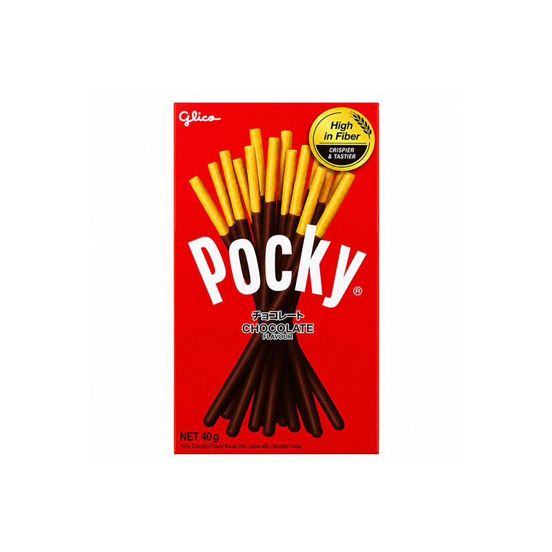 GLICO Pocky Chocolate Flavour Biscuit Sticks 40G