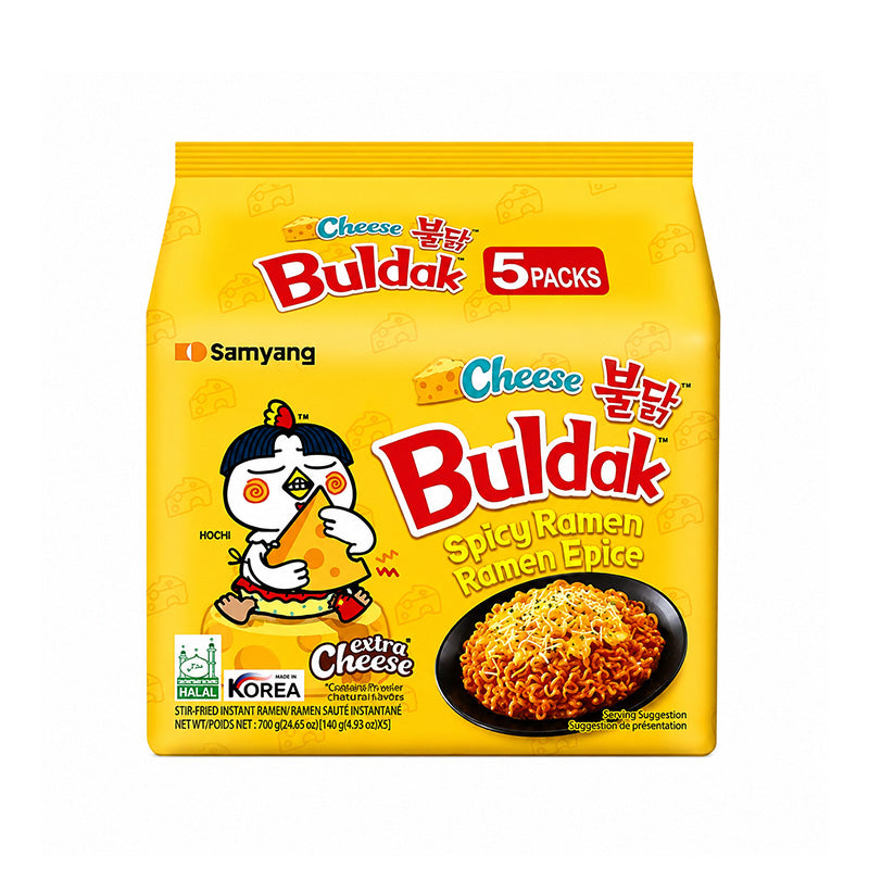 SAMYANG Buldak Cheese Spicy Ramen 5 Packs
