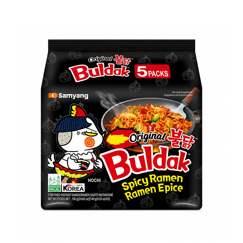 SAMYANG Buldak Original Spicy Ramen 5 Packs