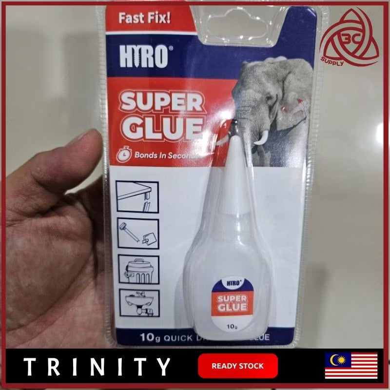 HYRO Quick Dry Super Glue 10G