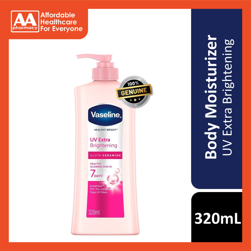 Vaseline Healthy Bright Uv Extra Brightening Lotion 320ML